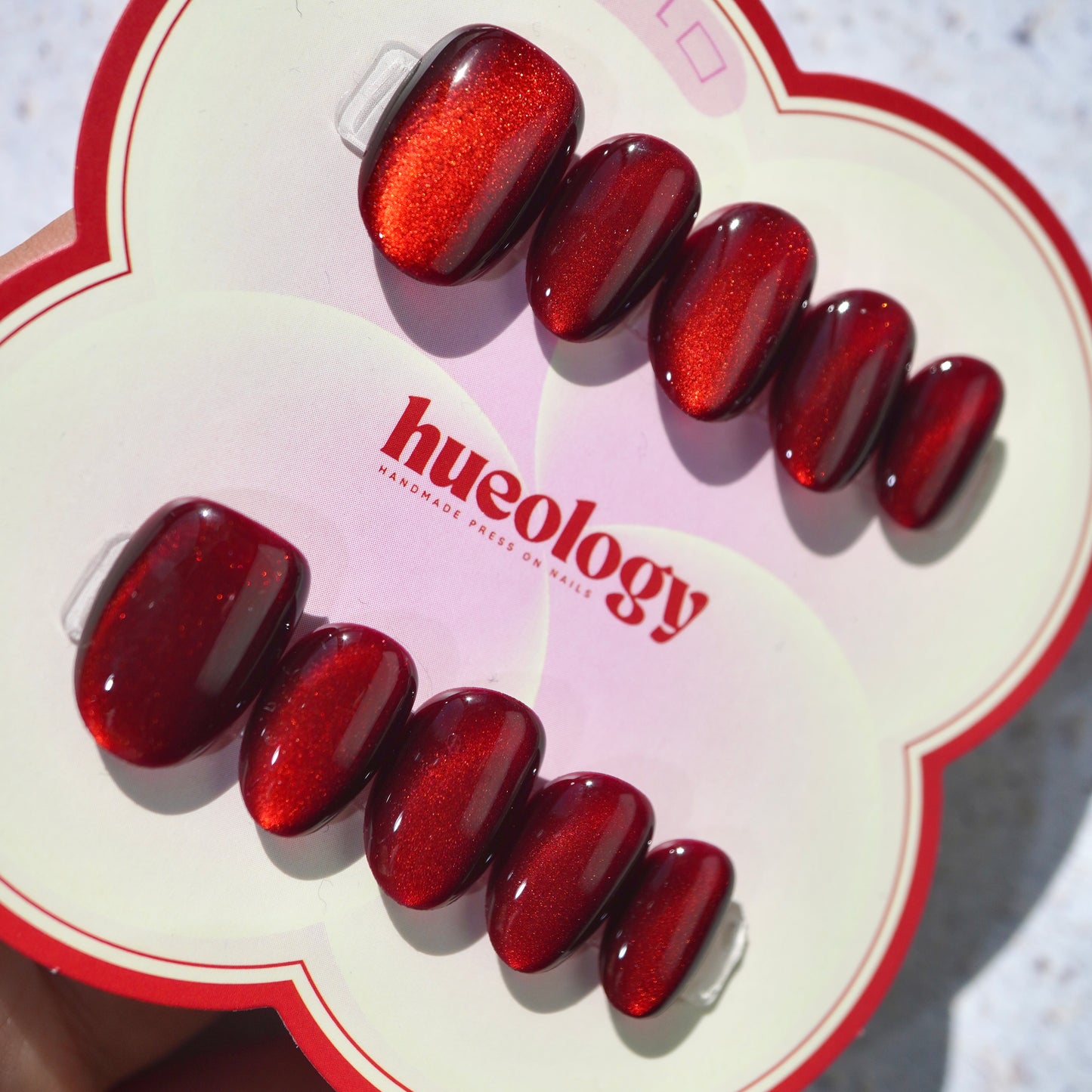 Pure Cateye- Ferrari Red