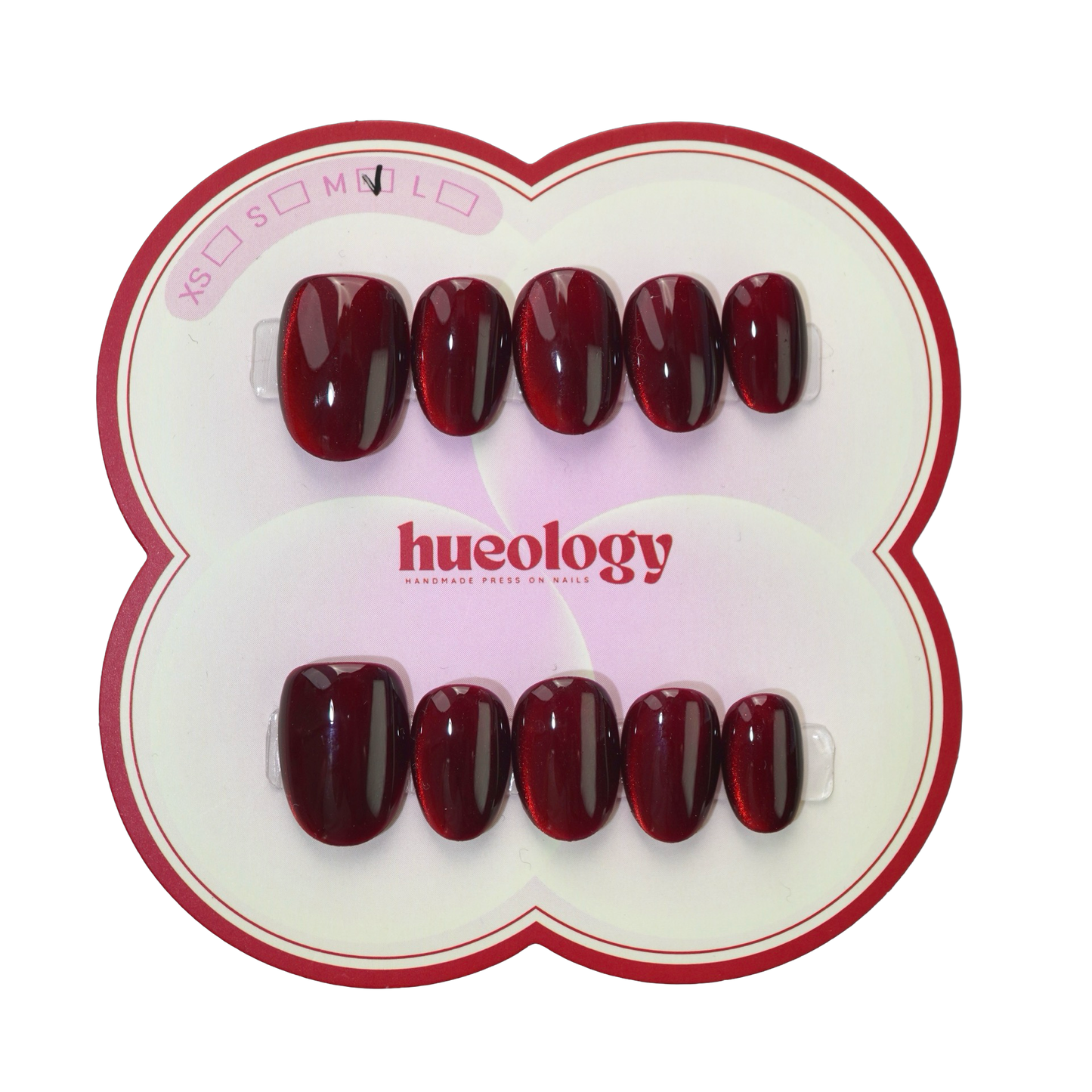 Pure Cateye- Wine Red