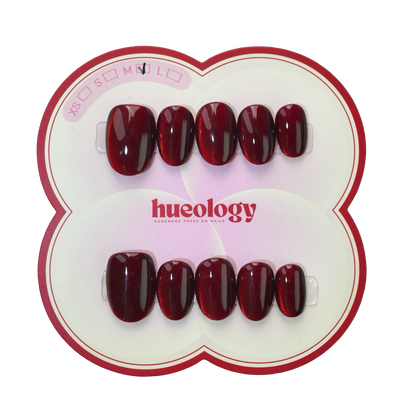 Pure Cateye- Wine Red